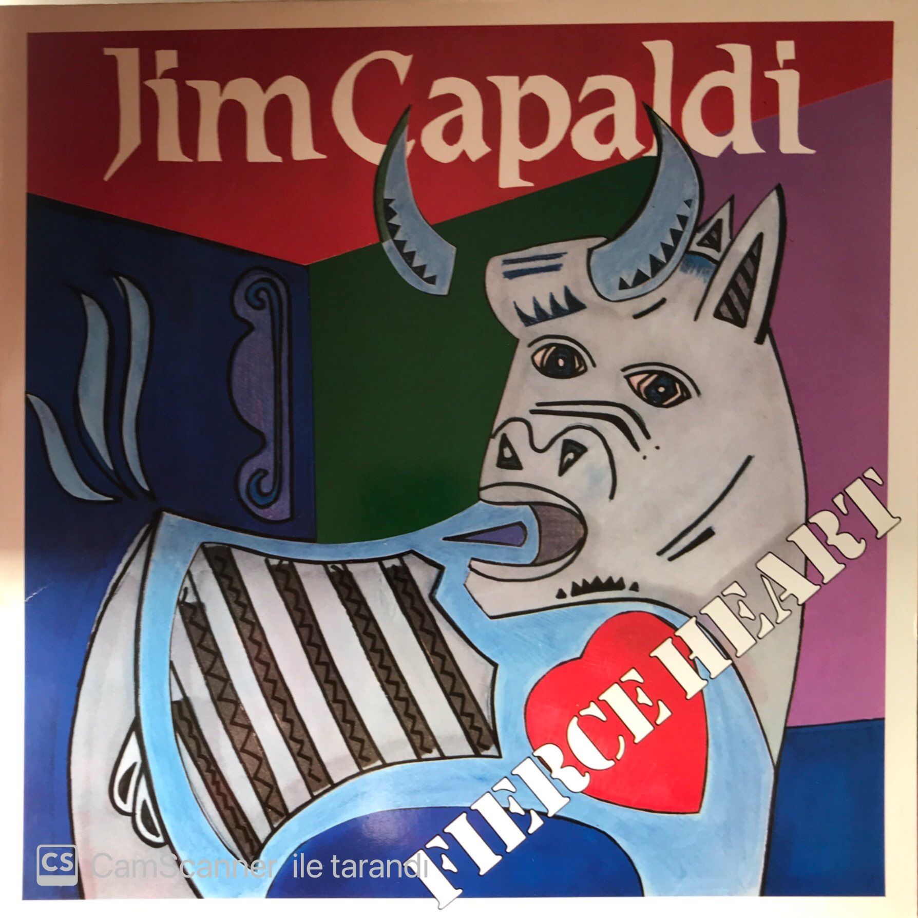Jim Capaldi - Fierce Heart LP