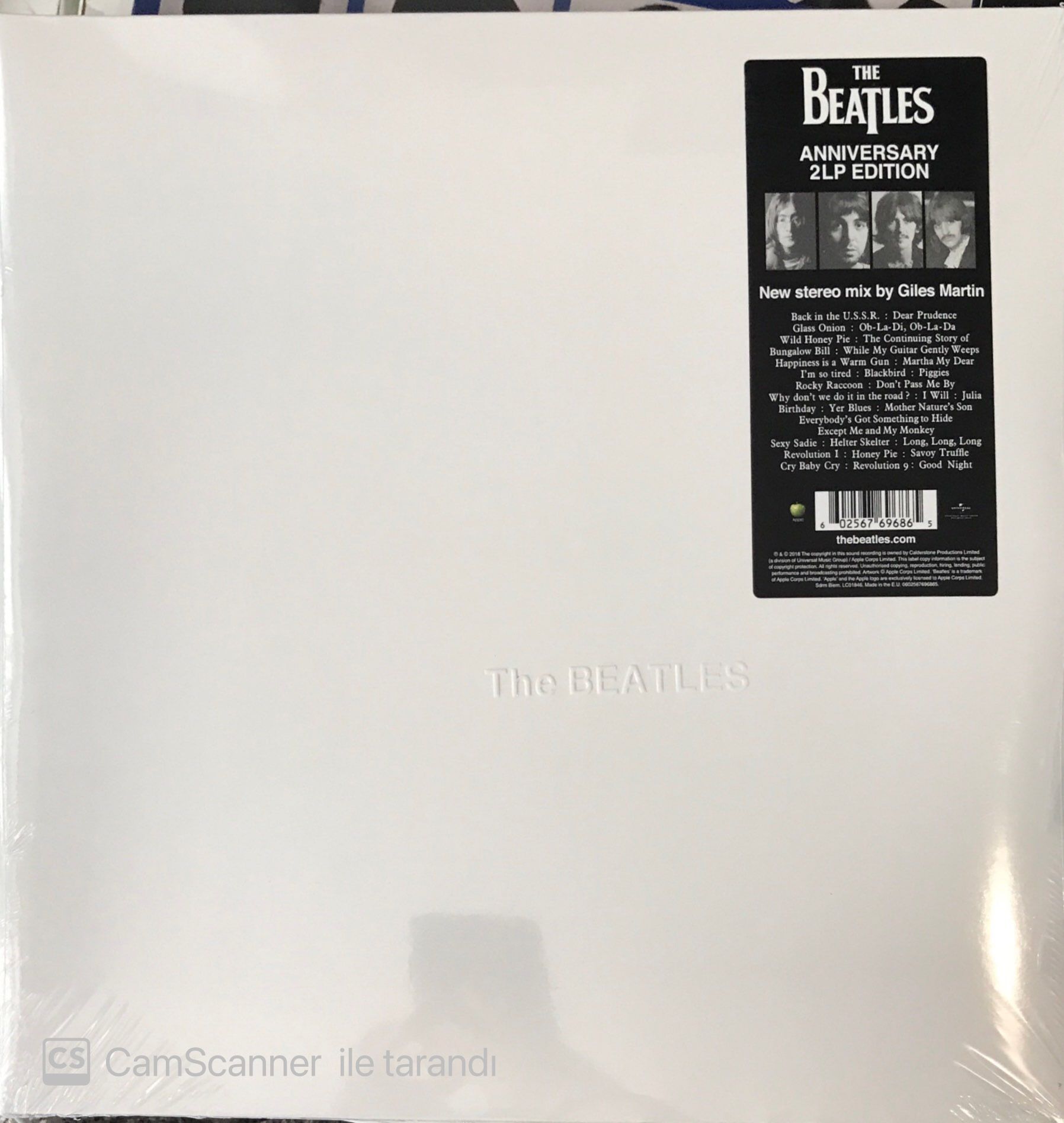 The Beatles - The White Album Double LP