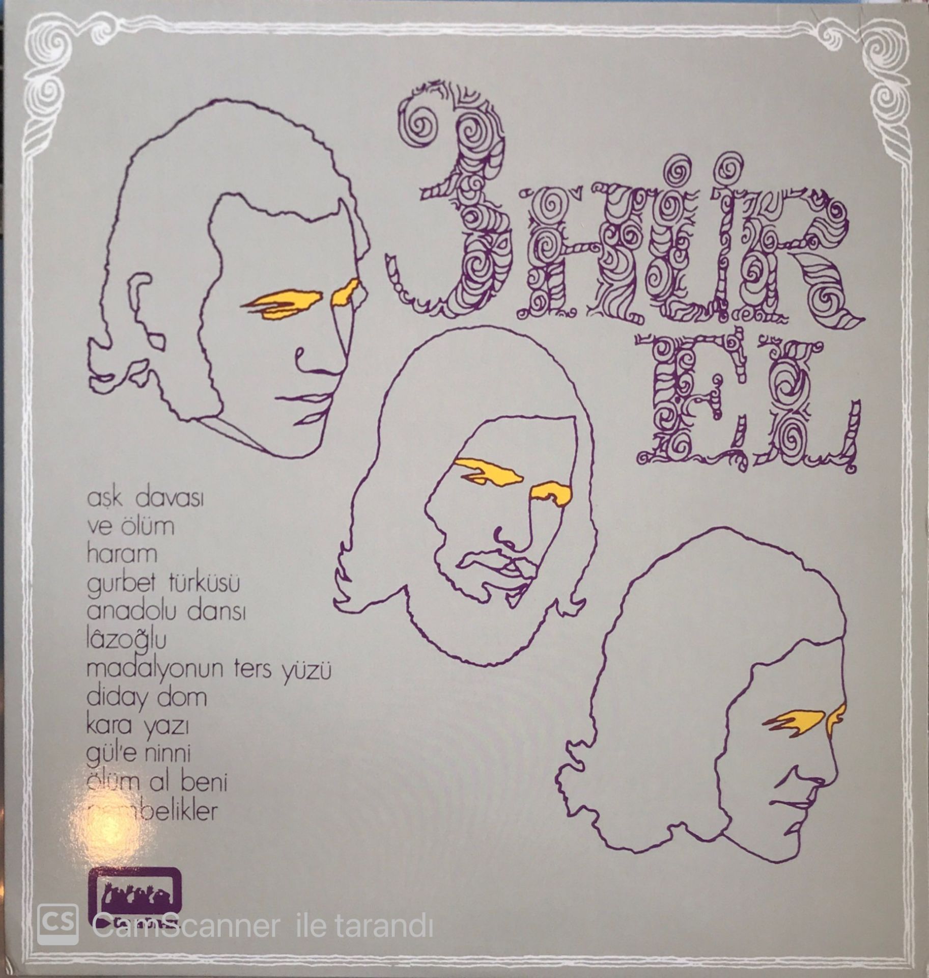 3 Hür el Vol.1 LP (İspanyol Baskı)