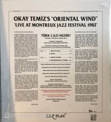 Okay Temiz's Oriental Wind Montreux Jazz Festival 1982 LP  (Numaralı: 316/500)