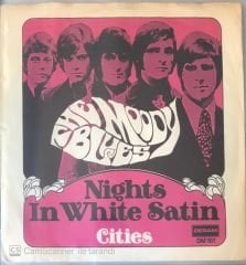 The Moody Blues - Nights In White Satin 45lik