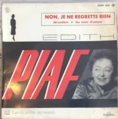 Edith Piaf - Non Je Ne Reggette Rien 45lik