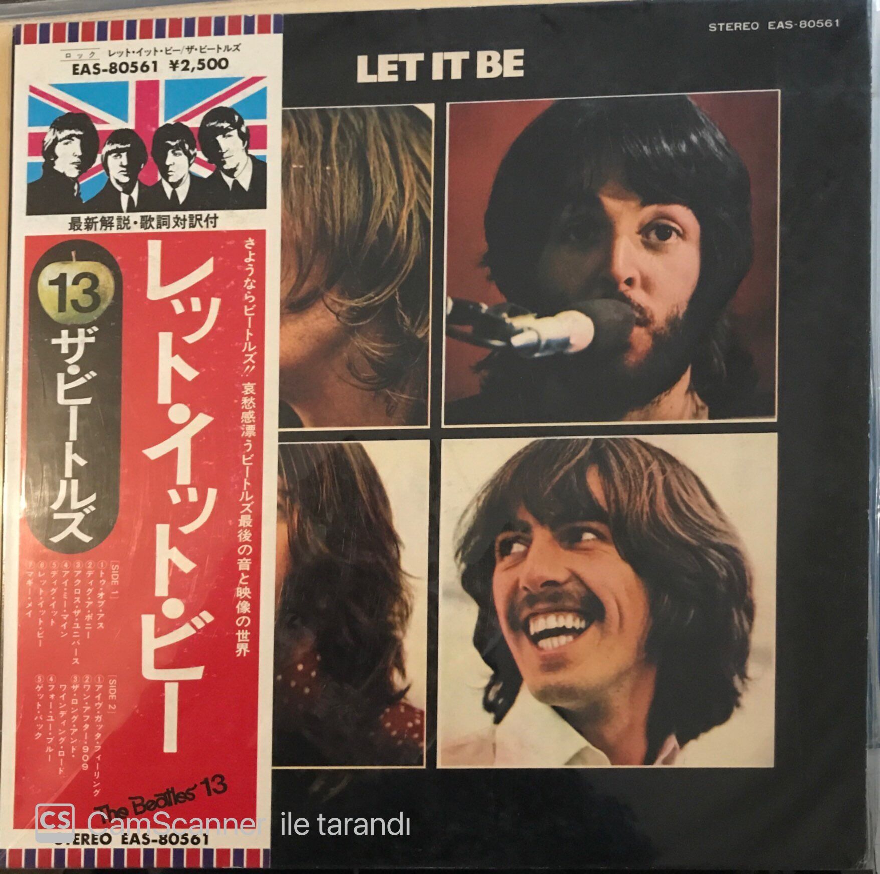 The Beatles - Let It Be Japon Baskı LP