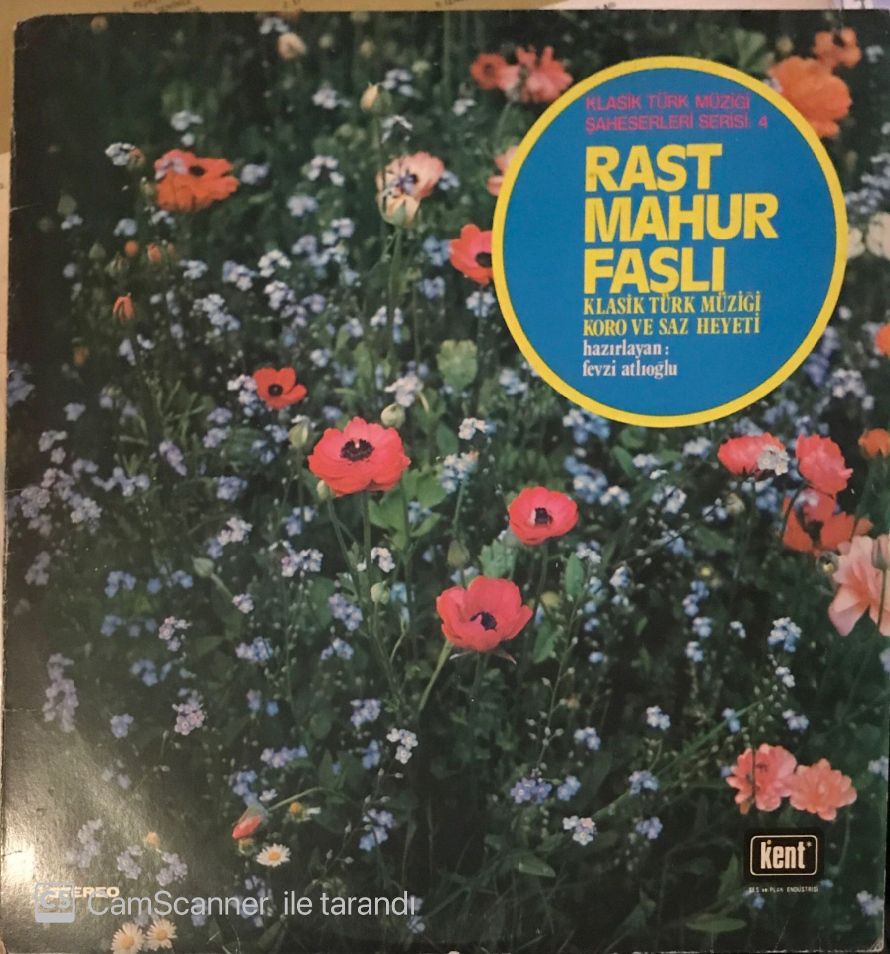 Klasik Türk Müziği Şaheserleri Serisi:4 Rast Mahur Faslı LP