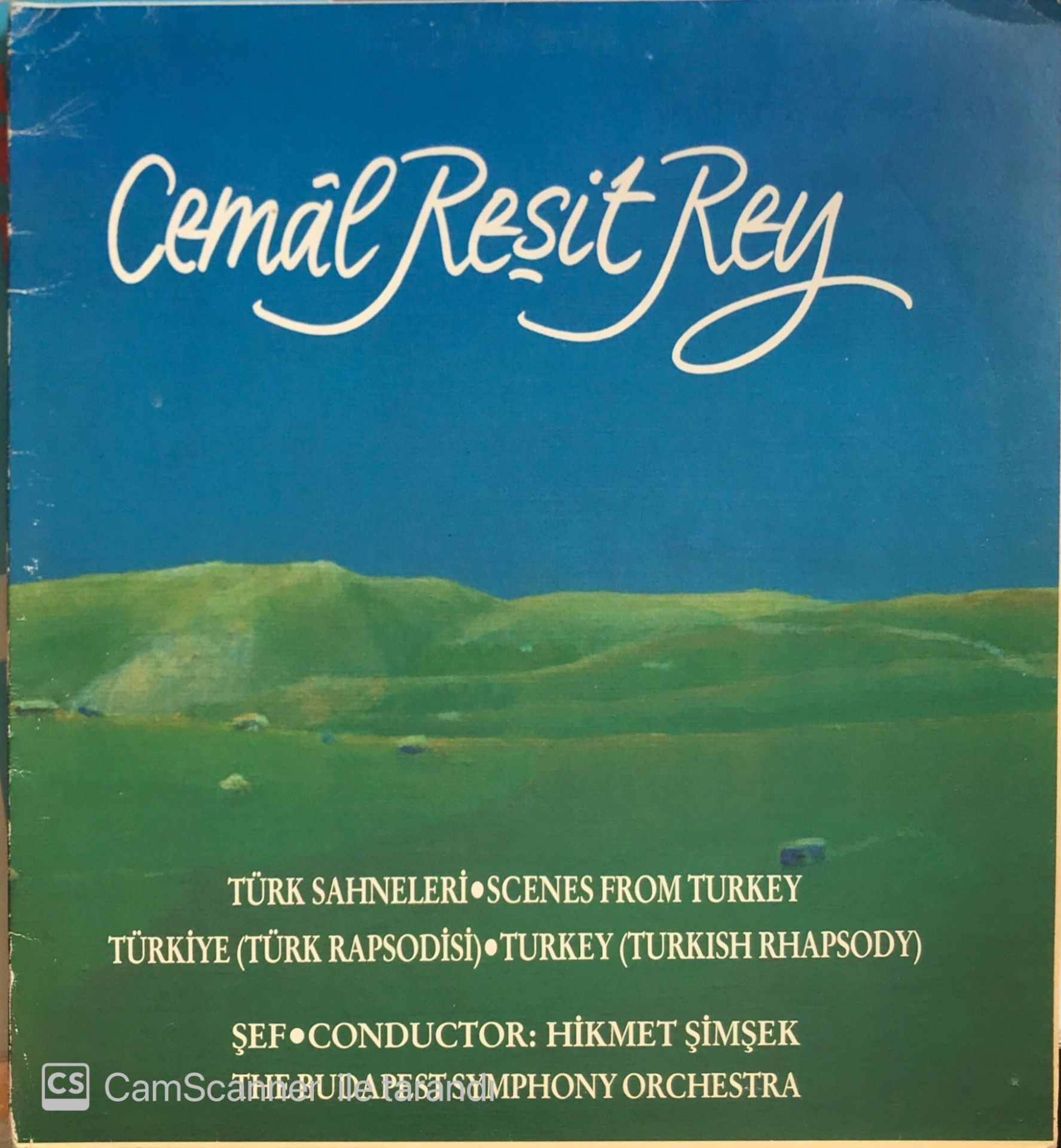 Cemal Reşit Rey - Türk Sahneleri LP