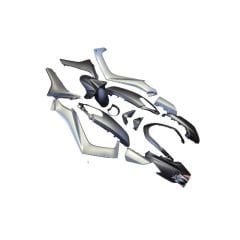 Nmax 125 155 Füme Gri Kaporta Seti 2015 2020