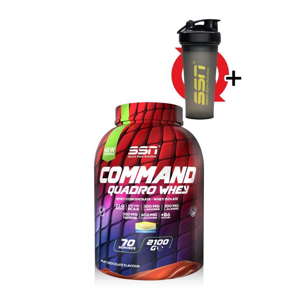 Command Quadro Whey Çikolata Protein Tozu