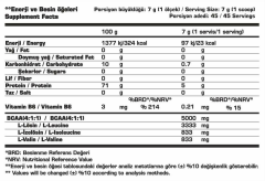 BCAA 4.1.1.+Palatinose™ 315 G(Ananas) Amino Asit
