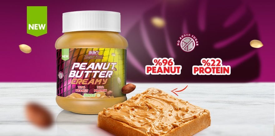 SSN SuperFood Peanut Butter Creamy 300 Gr Fıstık Ezmesi