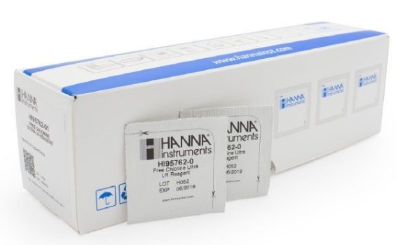 HANNA HI95762-01 Serbest Klor Ultra Düşük Aralık Reaktifleri (100 test)