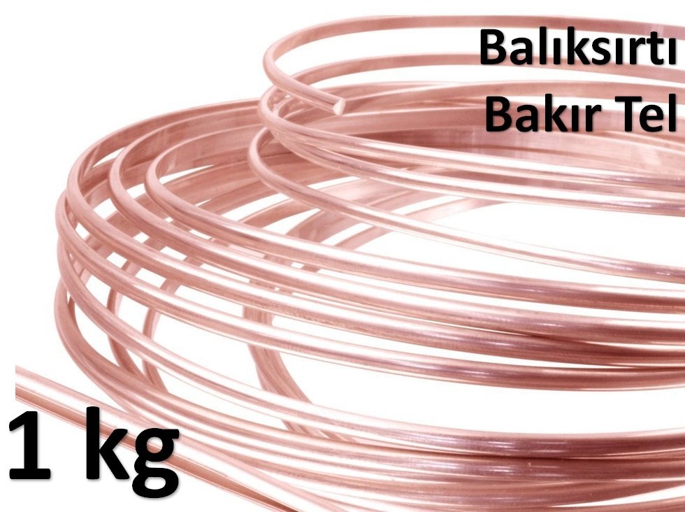 3 mm Balıksırtı Bakır Tel 1 KG