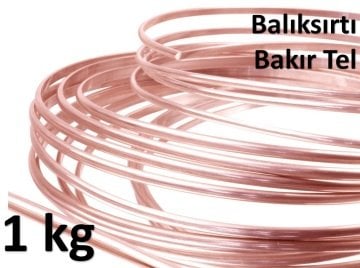 3 mm Balıksırtı Bakır Tel 1 KG