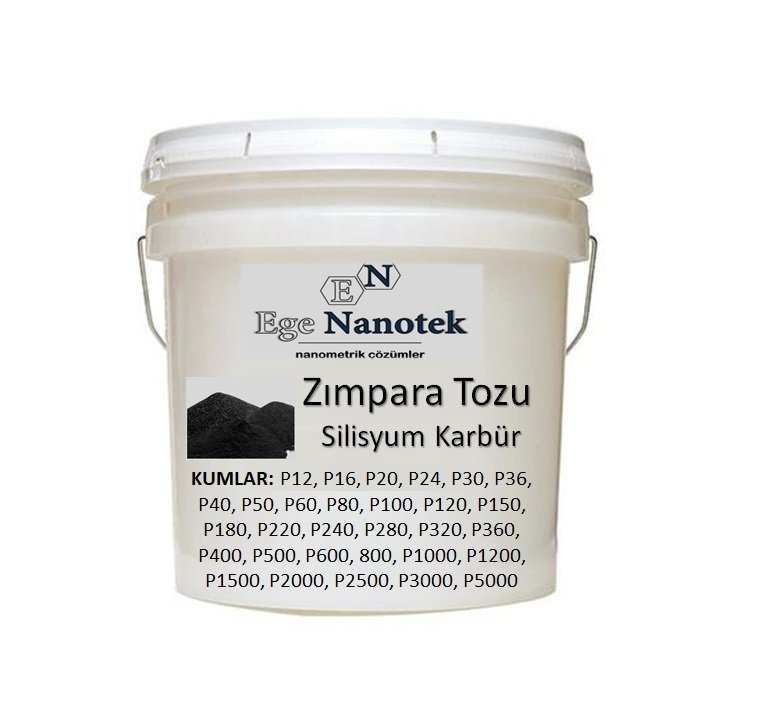 1200 Kum Zımpara Tozu Silisyum Karbür P1200