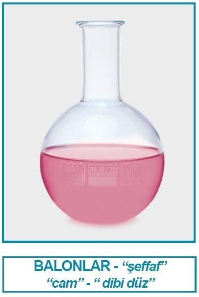 İSOLAB 029.01.906 balon - cam - dibi düz - 6000 ml (1 adet)