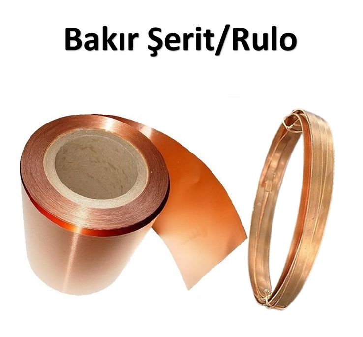 2 mm Bakır Şerit Rulo