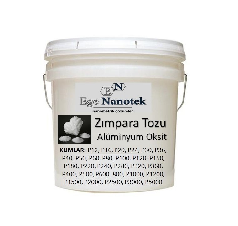 1200 Kum Zımpara Tozu Alüminyum Oksit Alümina P1200