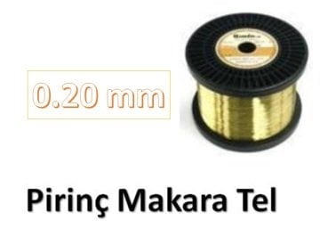 0.2 mm Makara Pirinç Tel - 1820 gram