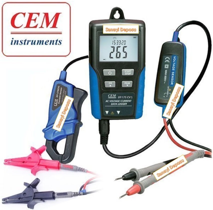 CEM DT 175CV1 Elektrik Kesintisi ve Voltaj Takip Kayıt Cihazı