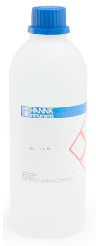HANNA HI8010L/C pH 10.01 - 25oC Calibration Buffer in FDA bottle with Certificate of Analysis, 500 ml