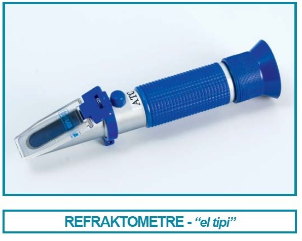 İSOLAB 618.23.001 refraktometre - el tipi - 0 - 32 % brix / ATC (1 adet)