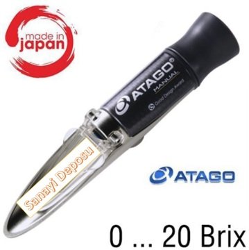 Atago Refraktometre 0-20 Brix Ölçer (Japon)