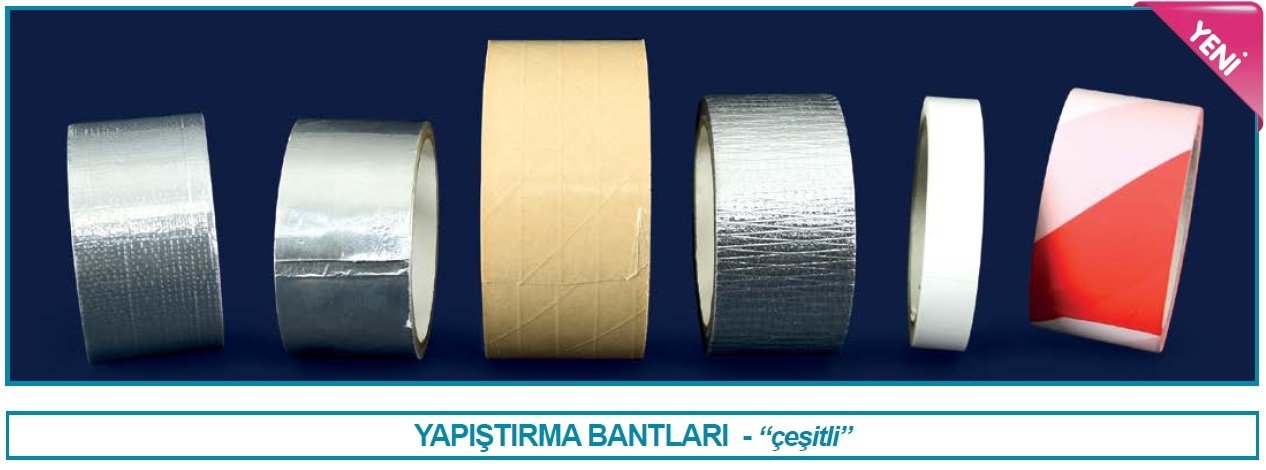 İSOLAB 099.04.002 bant - metalize tekstil (1 adet)