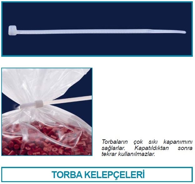 İSOLAB 039.33.250 kablo bağı - 250 x 4.8 mm (100 adet)