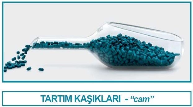 İSOLAB 037.07.003 tartım kaşığı - cam - 10 ml (1 adet)