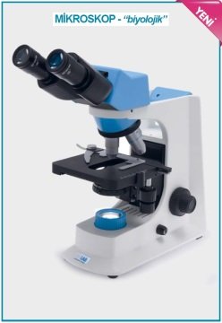 İSOLAB 613.21.001 mikroskop - biyolojik - üst model (1 adet)
