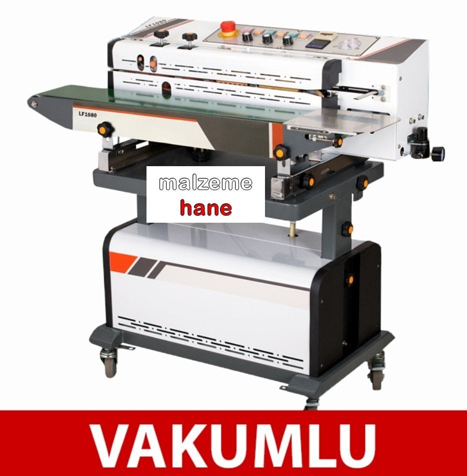 LF1080 Vakumlu ve Yürüyen Bantlı Poşet Yapıştırma Makinası