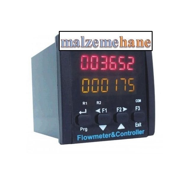 Debimetre Ölçüm Kontrol Cihazı Rs485 Modbus Tek Sensör Giriş