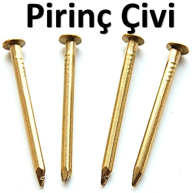 2.2x50mm Pirinç Çivi - 1 KG