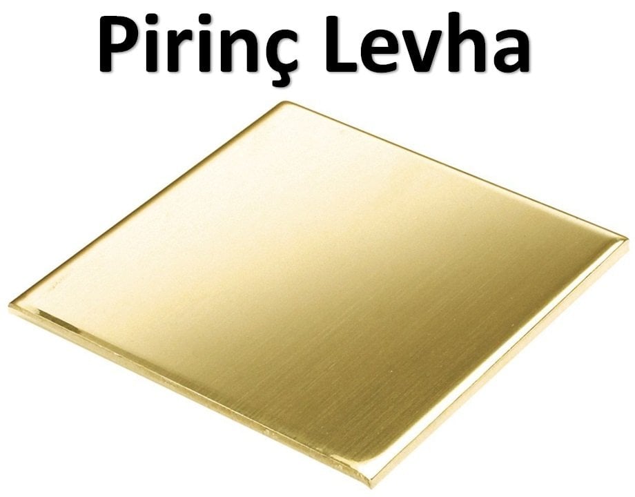 0.5 mm Pirinç Levha 1000x1250 mm