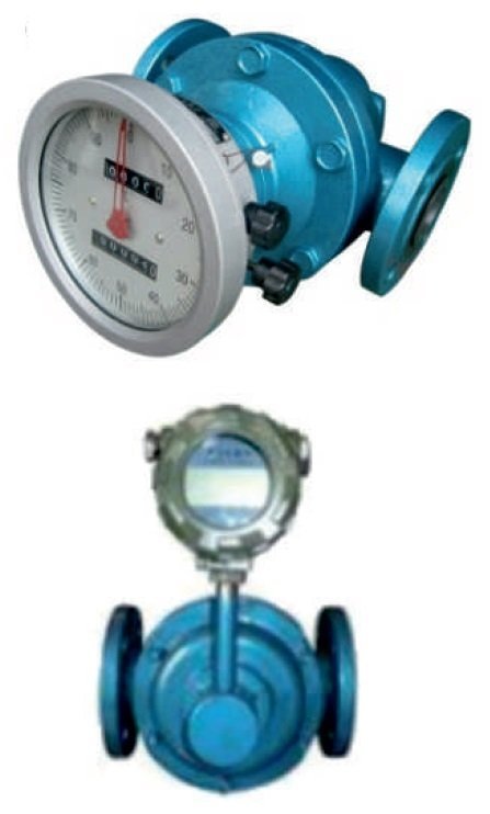 DN100 Oval Dişli Debimetre 16-100 m3/saat Döküm Demir 16-100 m3/saat