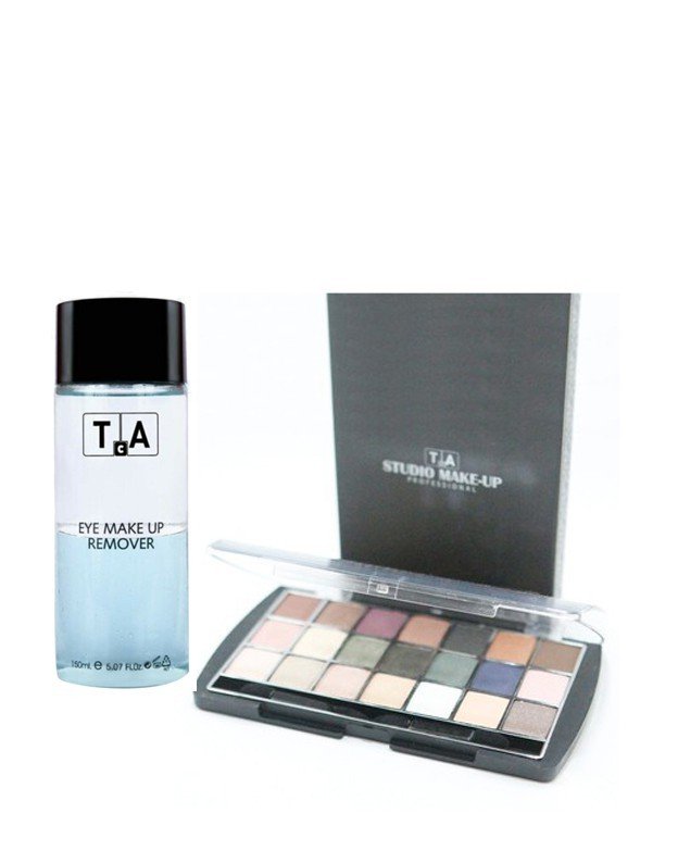 TCA STUDIO MAKE-UP GÖZ FARI PALETİ SMOKEY BOX 2 -MAKYAJ TEMİZLEYİCİ HEDİYE