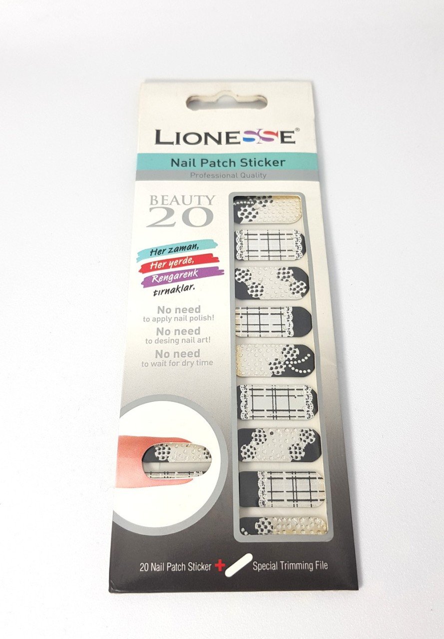 Lionesse Nail Sticker Tırnak Stickerı