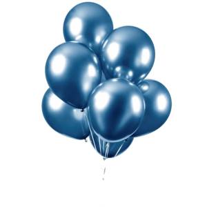 Mavi Krom Balon 50 Adet