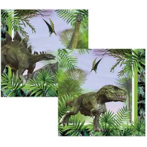 Vahşi Jurassic Kağıt Peçete 16 Adet