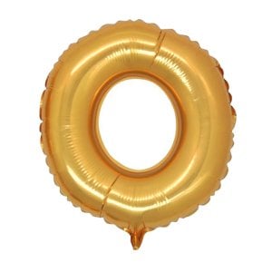 O Harf Altın Folyo Balon 100 cm