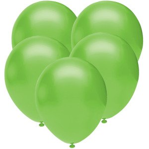Pastel Balon Yeşil 10 Adet