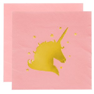 Unicorn Yaldızlı Peçete Gold 16 Adet