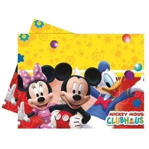 Playful Mickey Plastik Masa Örtüsü