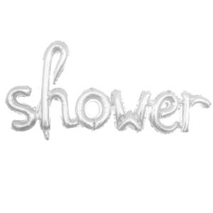 Shower Folyo Balon Gümüş