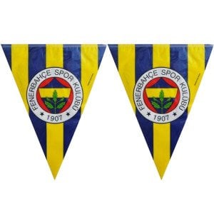 Fenerbahçe Lisanslı Üçgen Flama 11 Adet