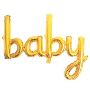 Baby Folyo Balon Gold