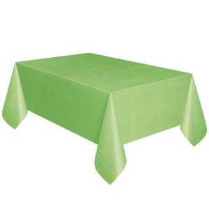 Yeşil Plastik Masa Örtüsü