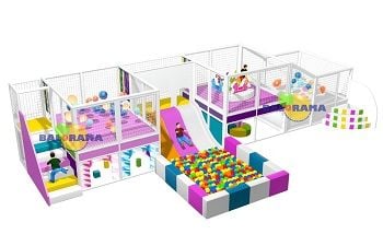 Zıplama Kaydırak Softplay Oyuncak