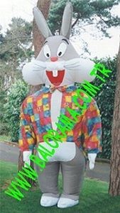 Şişme Tavşan Kostüm