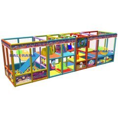 Uzaylı Softplay Oyun Alanı 8x2x2.5m