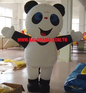 Şişme Kostüm Panda 3m